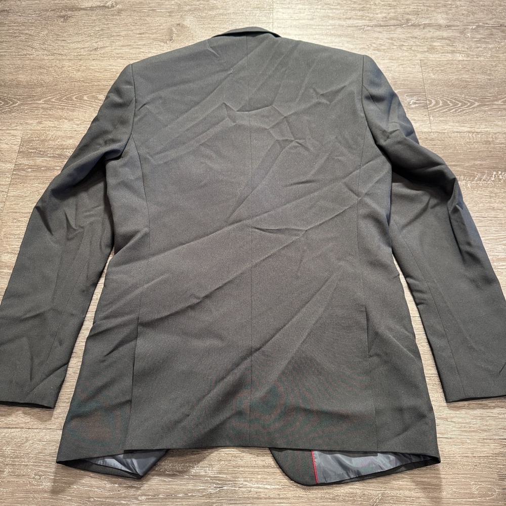 Braveman Sport Coat Mens 40 L Gray Blazer Jacket 2 Button Performance Modern - Picture 10 of 15